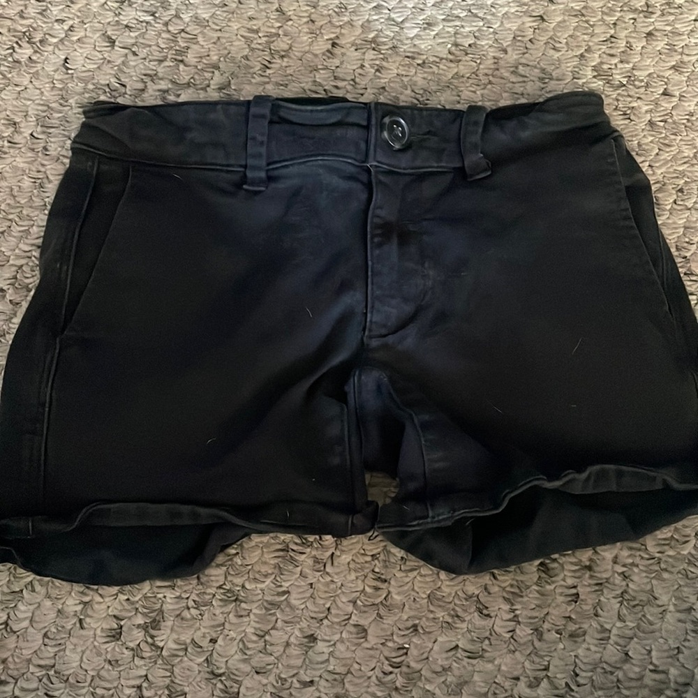 Black American eagle super stretch shorts